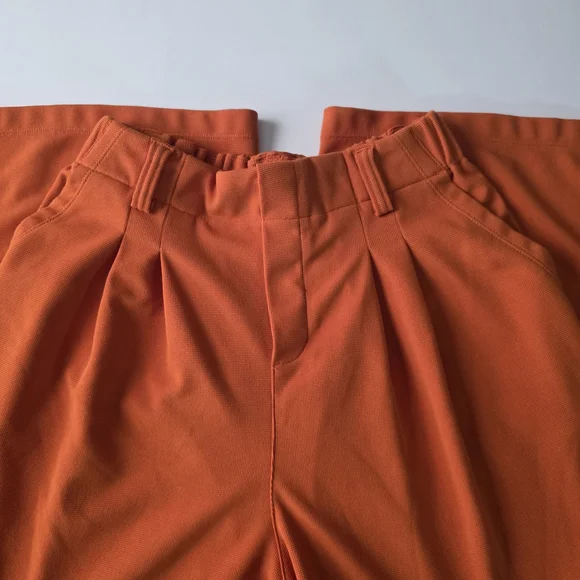 Halara Flex High Waisted Pocket Wide Leg Waffle Work Pants Size Medium Regular - Picture 5 of 15